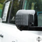 Mirror Covers Chequer Plate (genuine) - for Land Rover Defender L663