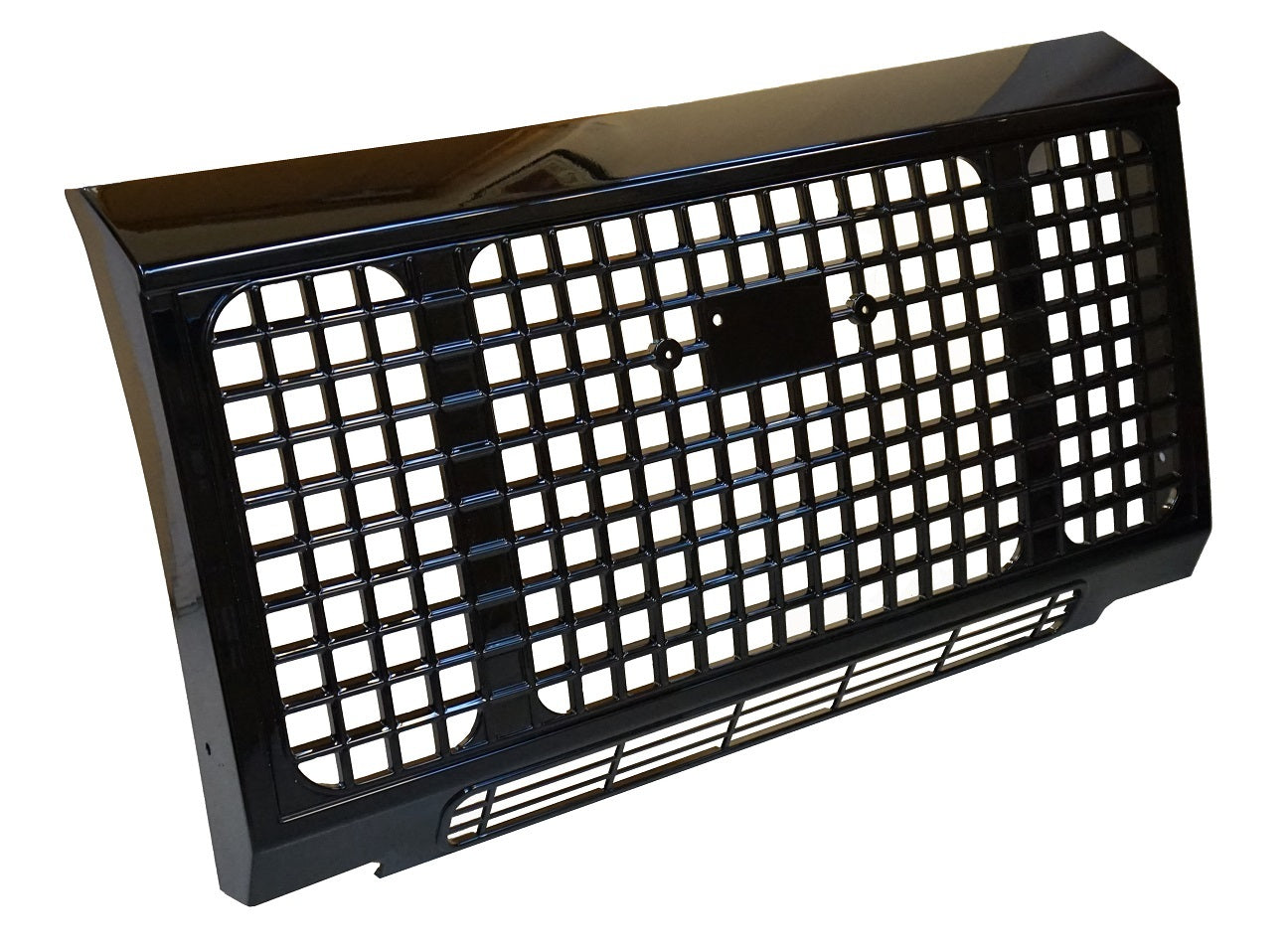 Heritage Style Grille - Gloss Black - for Land Rover Defender