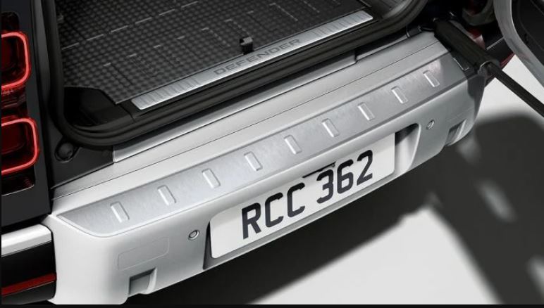 Rear Bumper Strip Stainless Steel (genuine) for Land Rover Defender L663