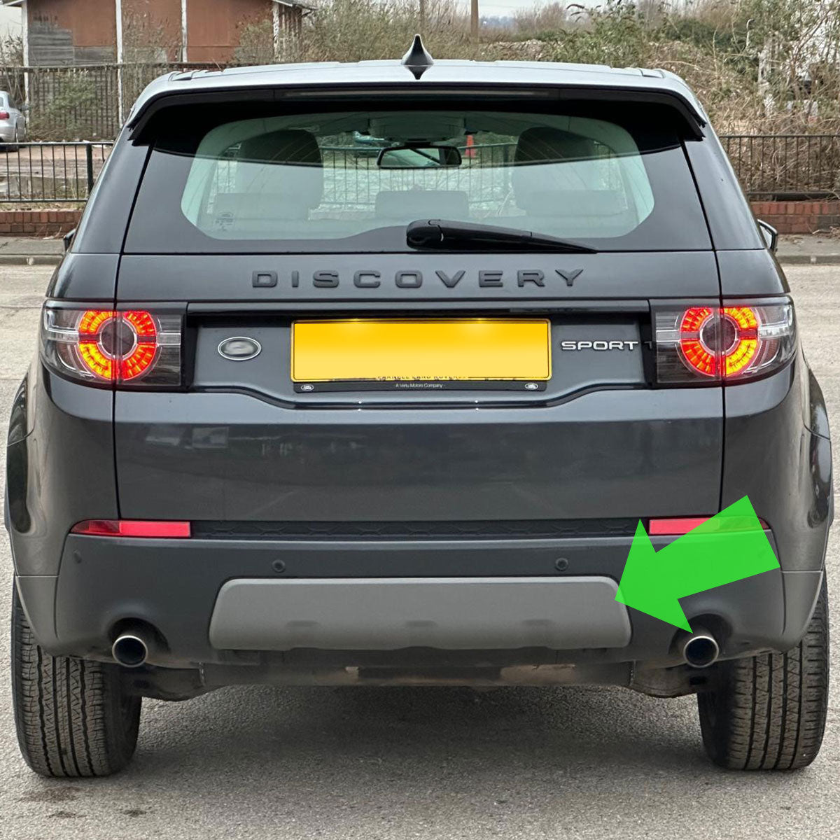 Rear Tow Eye Cover for Land Rover Discovery Sport 2015-19 Standard Bumper