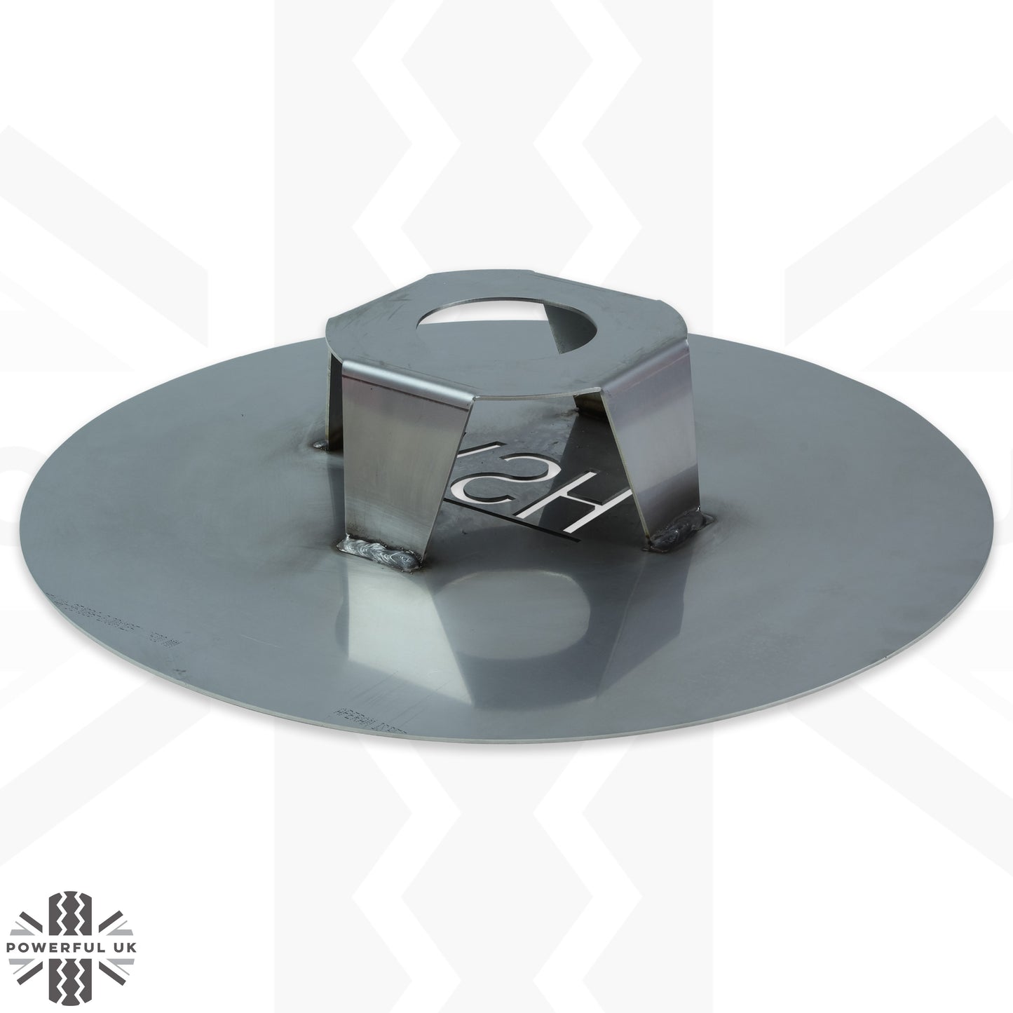 Spare Wheel Anti-theft Protection Disc - Stainless for Land Rover Discovery 5