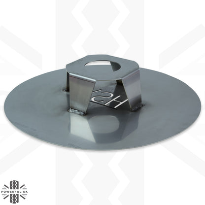 Spare Wheel Anti-theft Protection Disc - Stainless for Land Rover Discovery 5