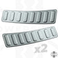 Interior Boot Threshold Finisher Trim Inserts - Stainless Steel - for Land Rover Discovery Sport