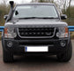 Front Grille for Land Rover Discovery 3 - Disco 4 look - Black / Silver / Black
