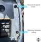 Docking Insert Grommets for Land Rover Freelander 2 Rear Lights - Pair (Bottom)