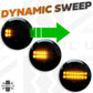 LED Dynamic Sweep Side Repeaters for Range Rover L322 (Pair) - Smoked