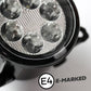 Front Bumper Fog Lamps LED (6 LED) for Land Rover Freelander 2 - PAIR