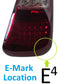 LED Rear Lights with FOG Lamp - Smoked - for BMW Mini Cooper
