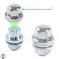 Locking Wheel Nut Kit for Land Rover Discovery 1 Alloy Wheels - Silver