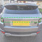 Replacement White Plastic Tailgate Trim Retaining Clips for Range Rover Evoque - Genuine