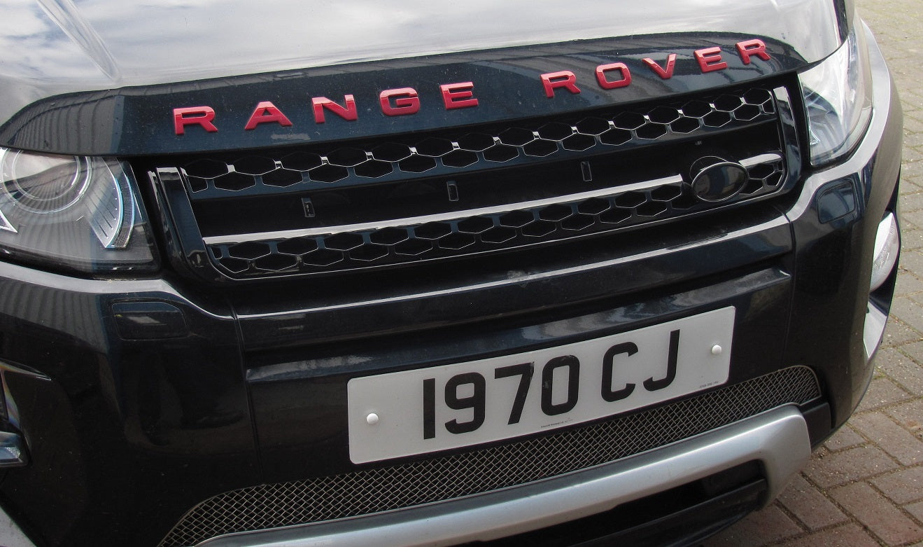 Front Grille - Autobiography Style - Gloss Black for Range Rover Evoque