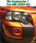 Front Light Guards - Black - for Land Rover Freelander 1 2005-07