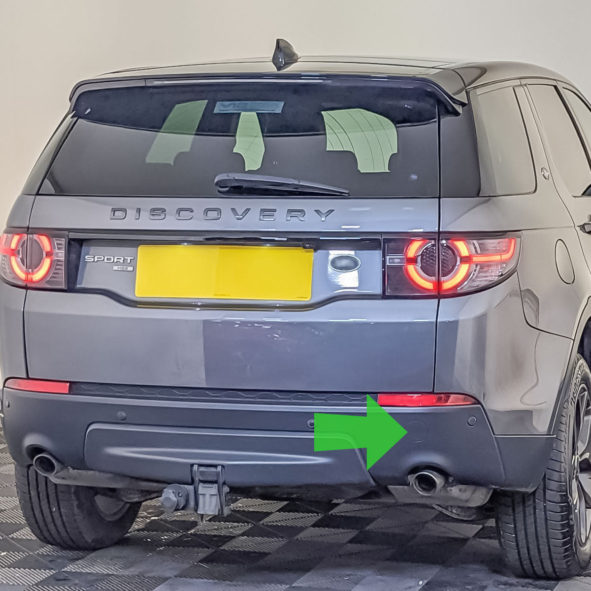 Rear Bumper Tow Eye Insert for Land Rover Discovery Sport 2015-19