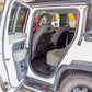 Aluminium Rear Grab Handles (Pair) for Land Rover Defender L663 - Red