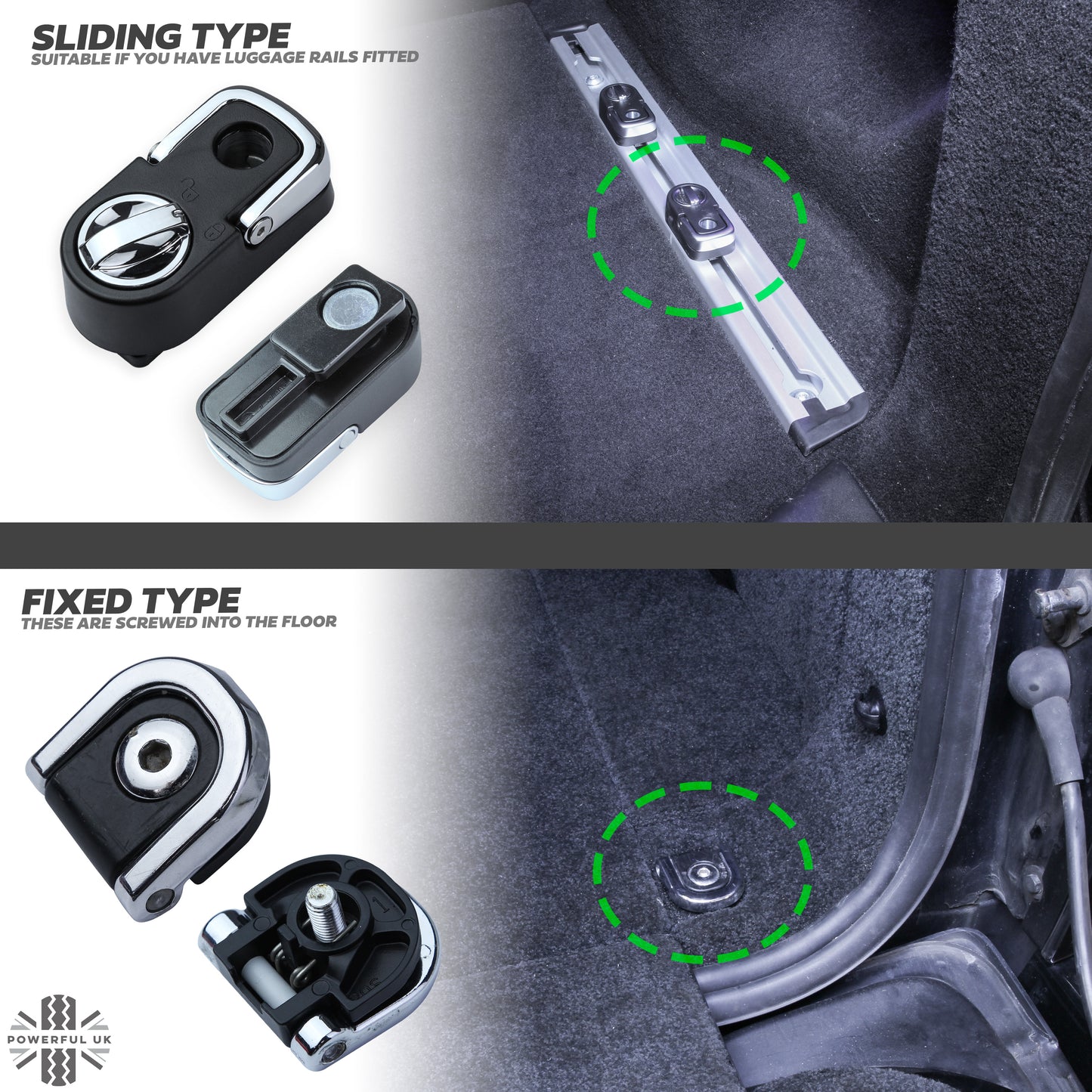 Luggage Tie-down loop for Range Rover Evoque  - Genuine