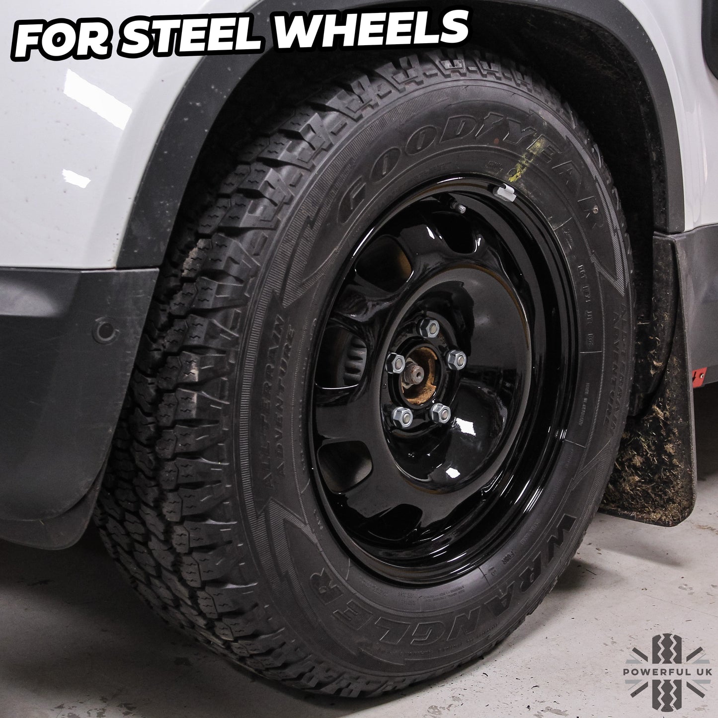 Locking Wheel Nut Set (genuine) for Steel Wheels for Land Rover Defender L663
