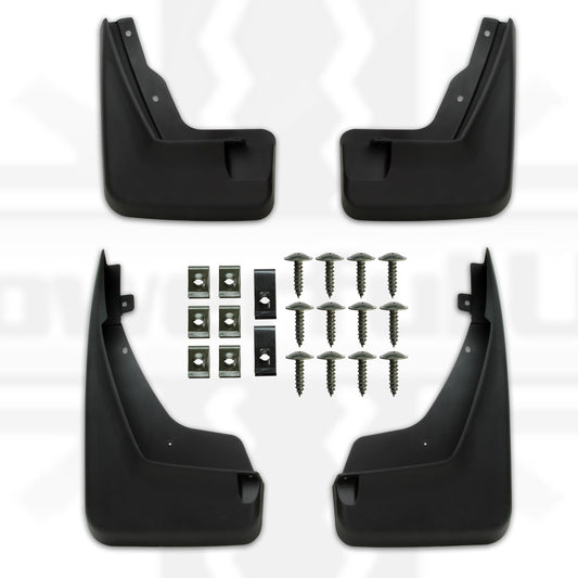 Mudflap kit ( Front + Rear ) for Land Rover Freelander 2 with bodykit