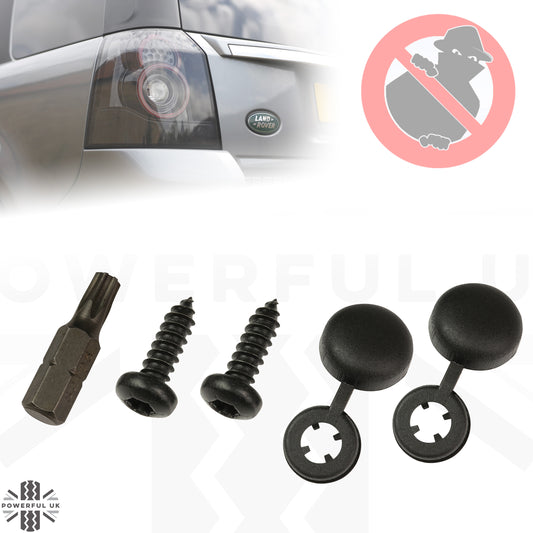 Rear Light Anti Theft Kit for Land Rover Freelander 2 tail lamp