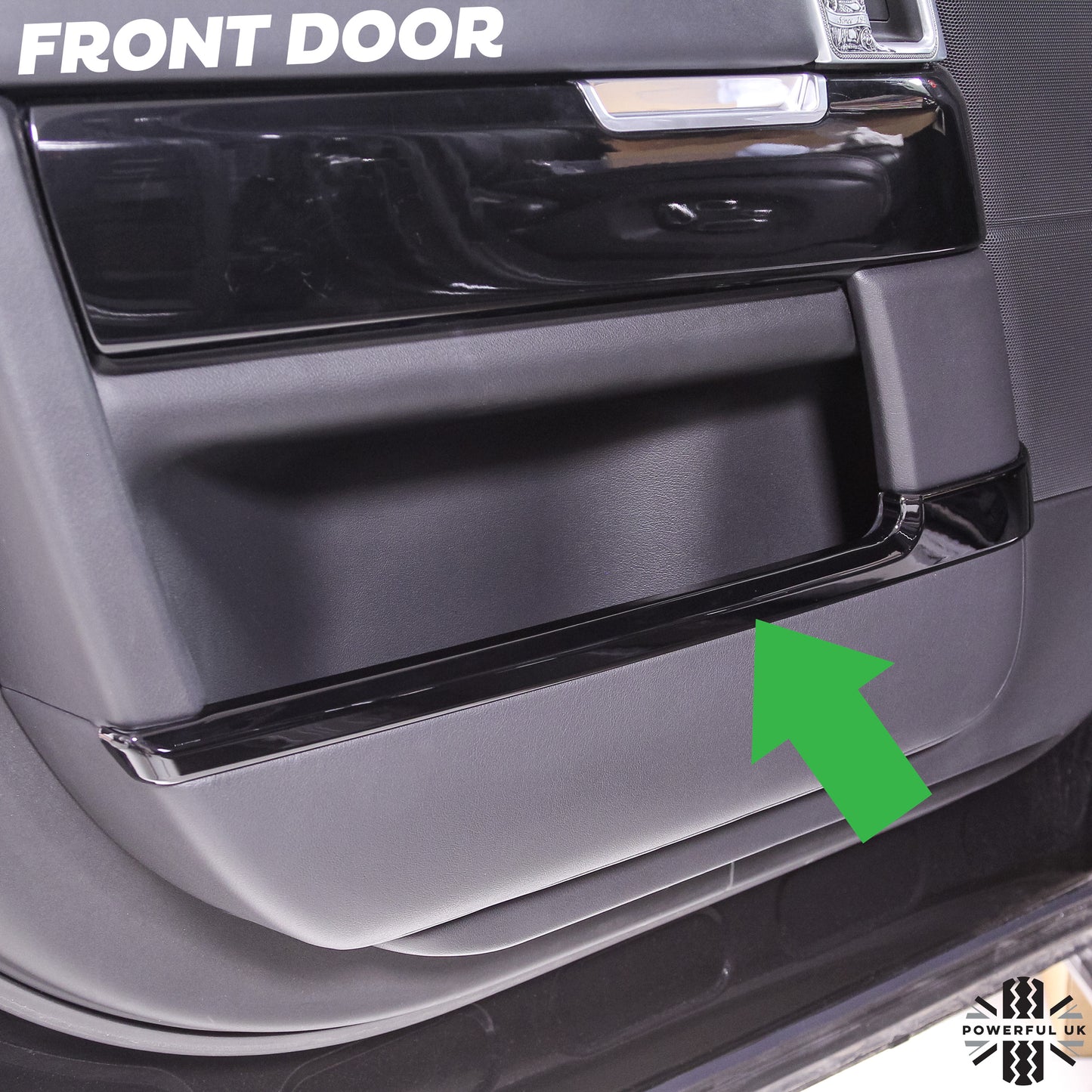 4x Door bin pocket liner Covers for Range Rover Sport L494 2013-17
