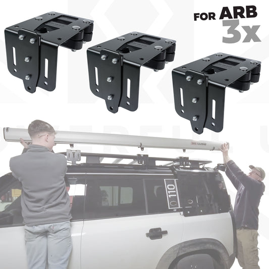 3pc Awning Quick Release Mount Kit for Land Rover Defender L663 - for ARB