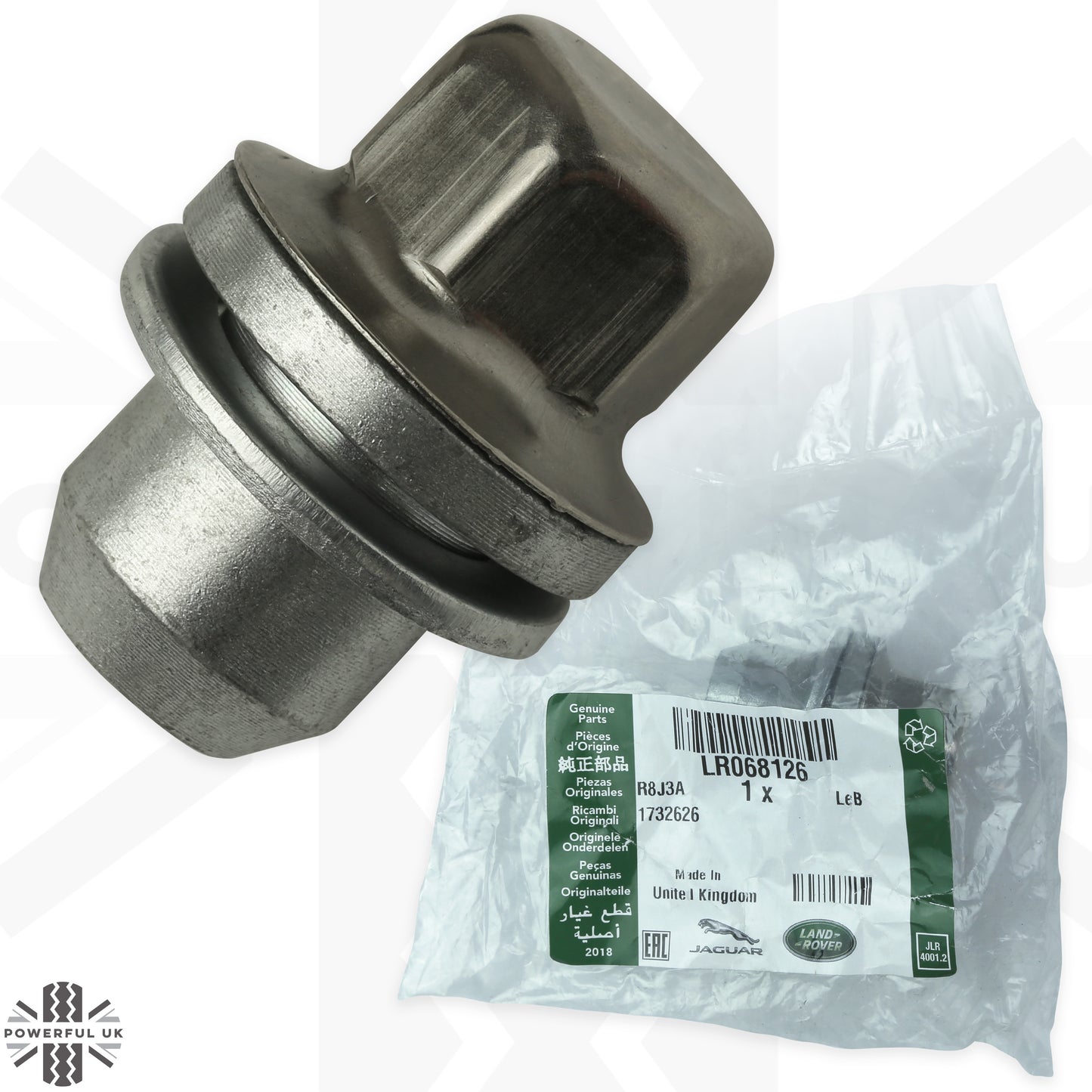 GENUINE Single Wheel Nut for Land Rover Discovery 3/4