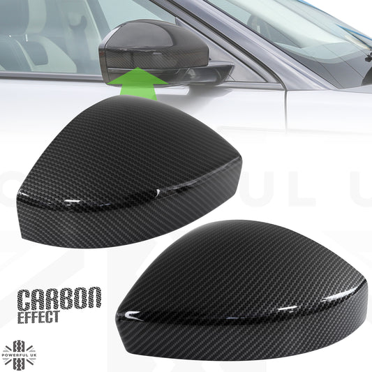 Mirror Caps - Carbon - for Jaguar E-Pace