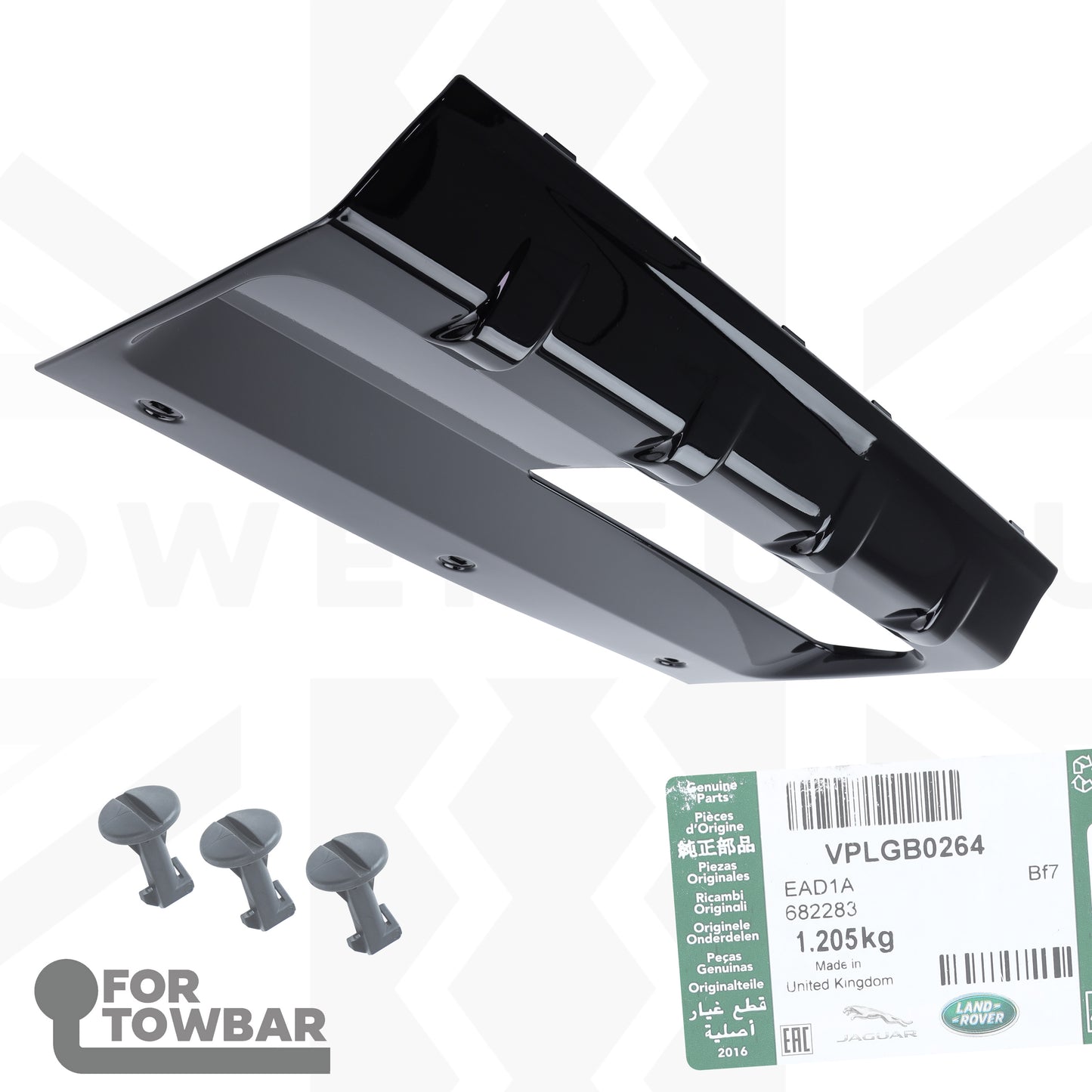 Genuine Tow Eye Cover with Deployable Towbar Cut-out for Range Rover L405 SVO