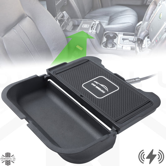 Cubby Box Wireless Phone Charging Kit for Land Rover Discovery 3/4 (No Fridge)