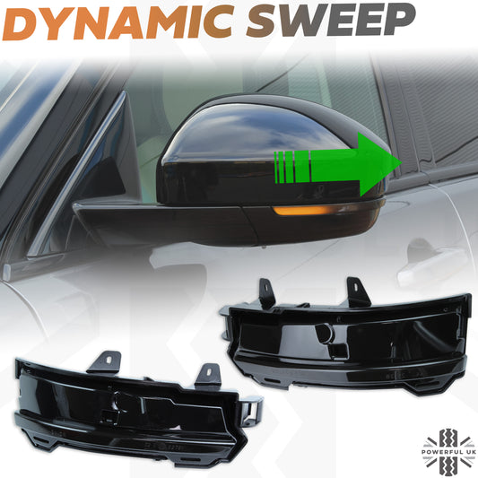 Dynamic Sweep LED Indicators for Range Rover Evoque 2014-2019 - Smoked