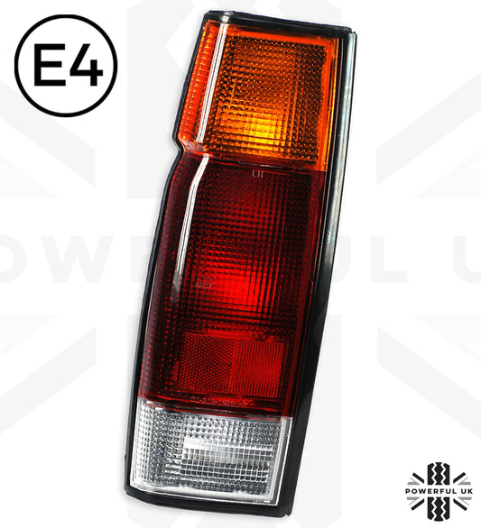 Rear Light  - ORANGE/RED/CLEAR (36cm Tall) - LH - for Nissan Navara D21