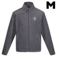 Embroidered Fleece Powerful UK Ltd "Merch" - Seal Grey - MEDIUM