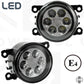 Front Bumper Fog Lamps LED (6 LED) for Land Rover Discovery 4 - PAIR