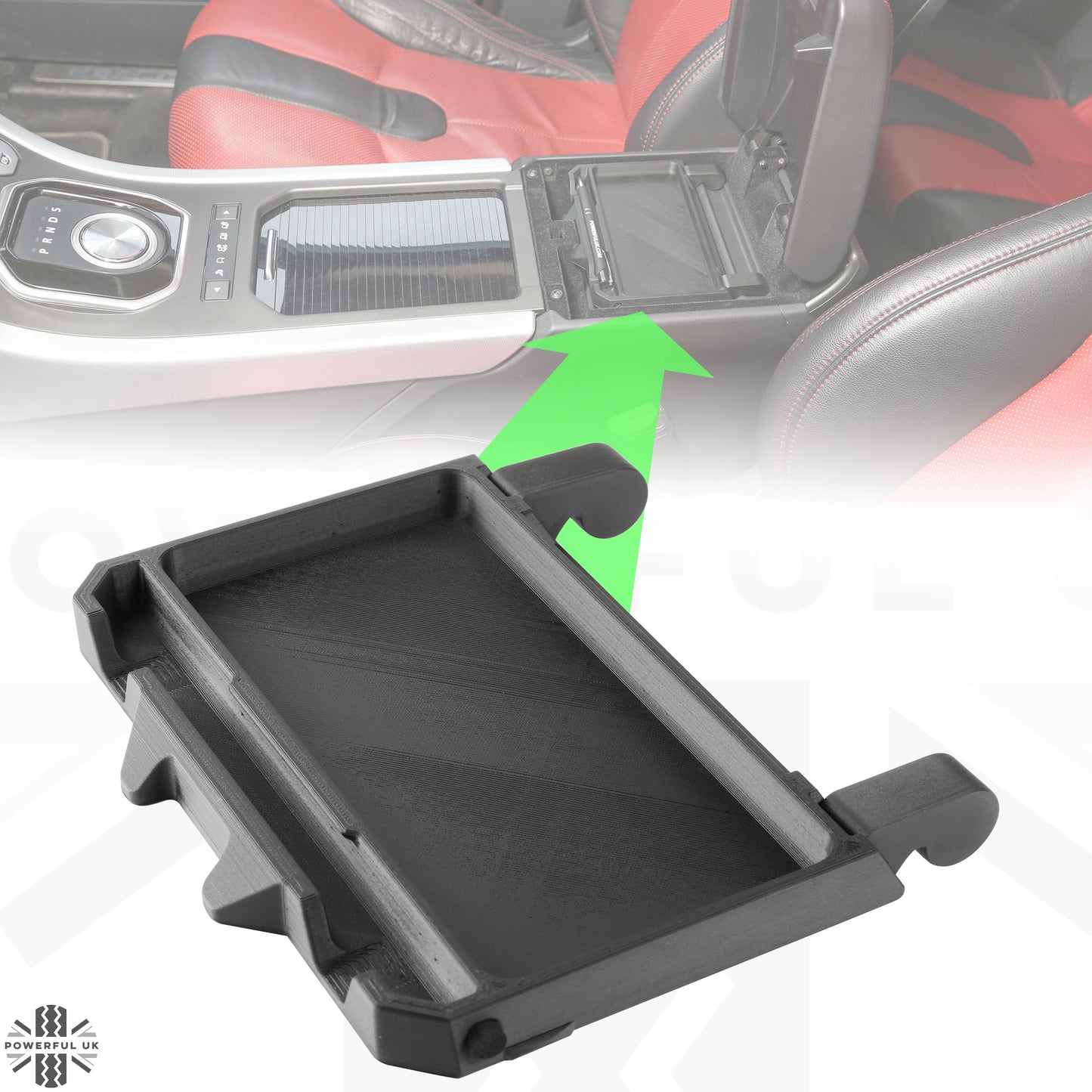 Centre Armrest Storage Tray for Range Rover Evoque 1 - for Early Type Cubby Box