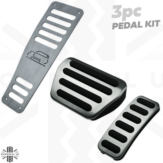 3pc Sports foot pedal+footrest kit for Range Rover Sport L494