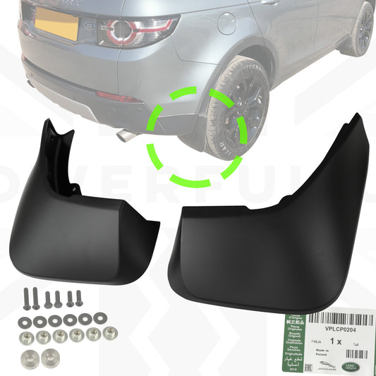 Rear Mudflaps (genuine) for Land Rover Discovery Sport Non Dynamic