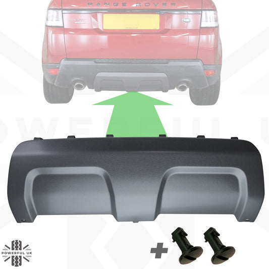 Rear Tow Eye Cover for Range Rover Sport L494 (2014-17)  - Genuine - Grey