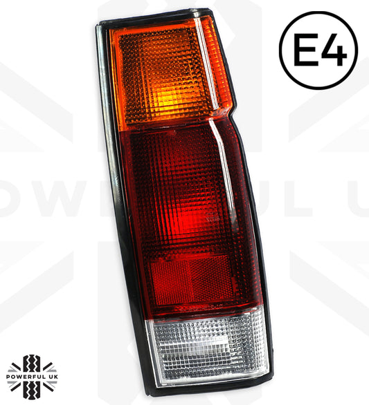 Rear Light - ORANGE/RED/CLEAR (36cm Tall) - RH - for Nissan Navara D21