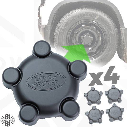 Steel Wheel Hub Cap / Wheel Centre - 4 pcs - for Land Rover Defender L663