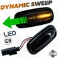 Side Repeaters (Pair) - LED - Smoked - Dynamic Sweep for Land Rover Freelander 1