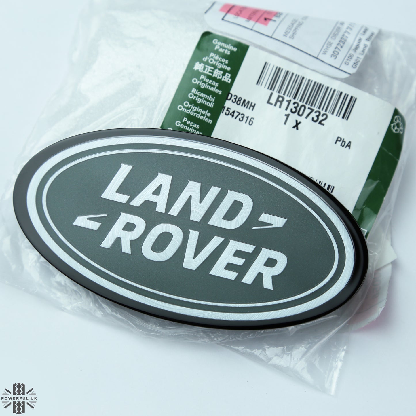 Front Grille Badge for Land Rover Defender L663 - 'with ACC' type