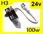 H3 100w 24v Bulb ( economy version )