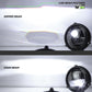 6" LED Bottom Mount Round Headlight with DRL - LHD - Single Lamp