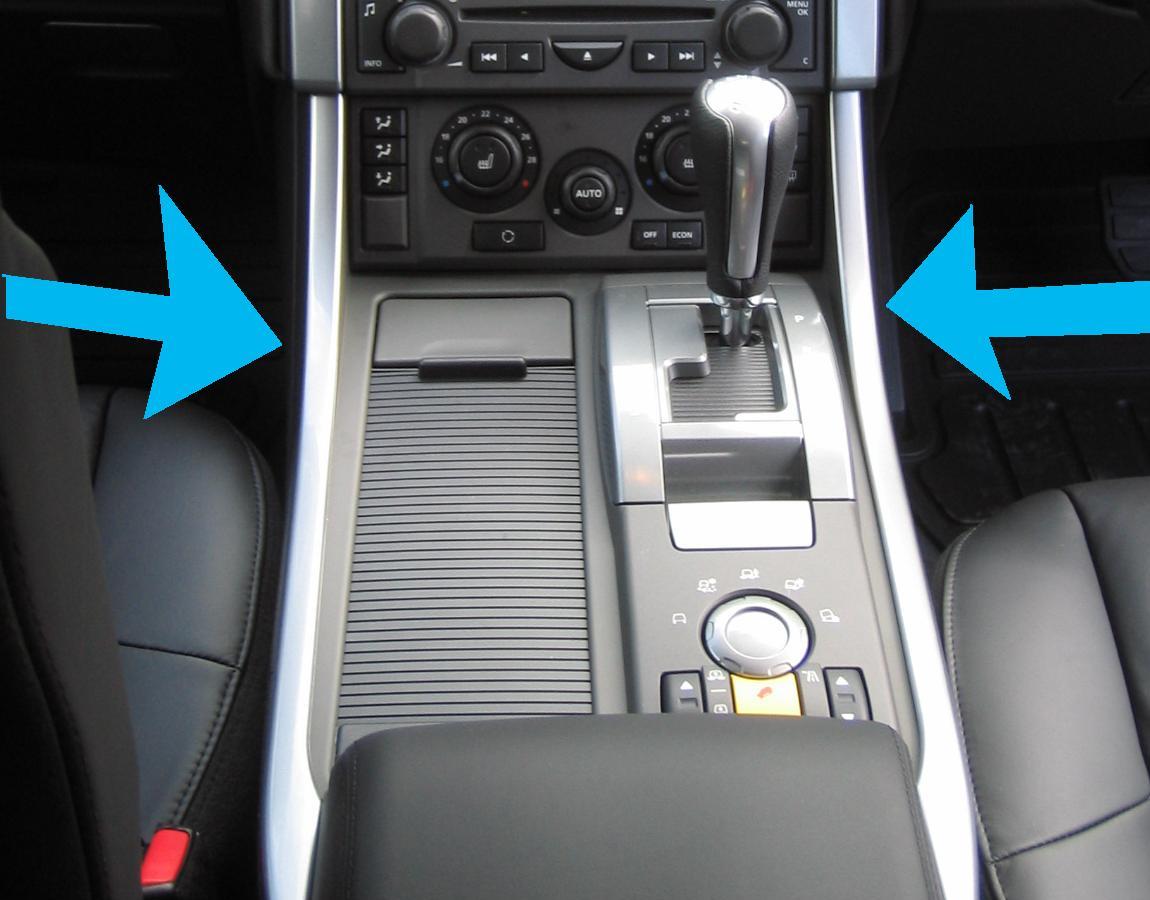 Console Surrounds (2pc) - Noble Chrome for Range Rover Sport 05