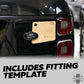 Black & Silver Badge on Gloss Black Plinth for Range Rover L405