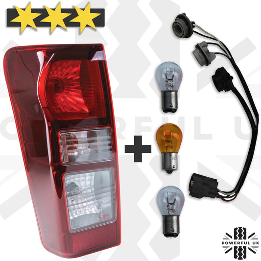 Isuzu Rodeo DMax Pickup (2012-21) Rear Light inc Loom+Bulbs - LH