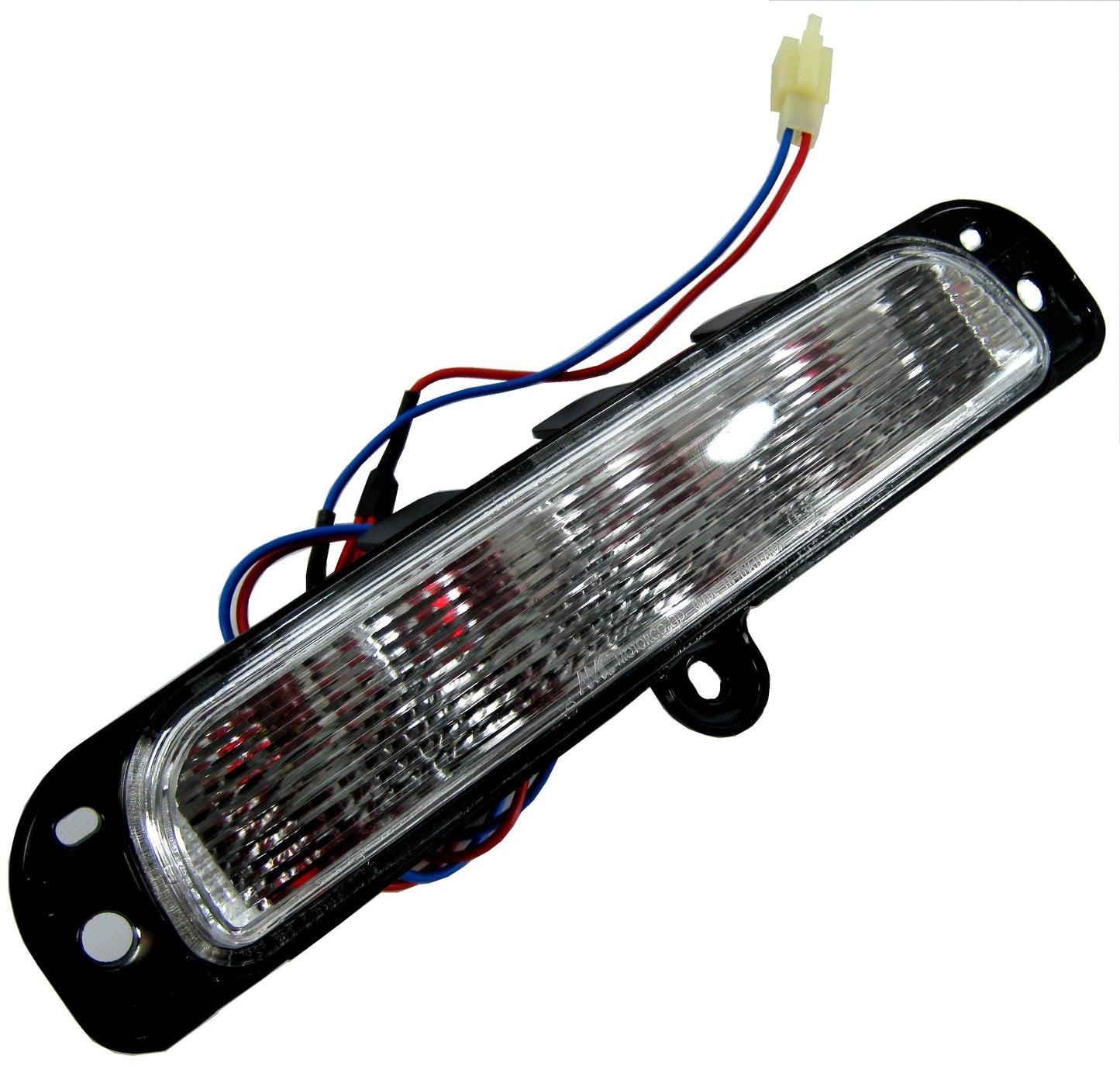 Tailgate Brake Light RED for Mitsubishi L200 - CLEAR with RED Bulbs