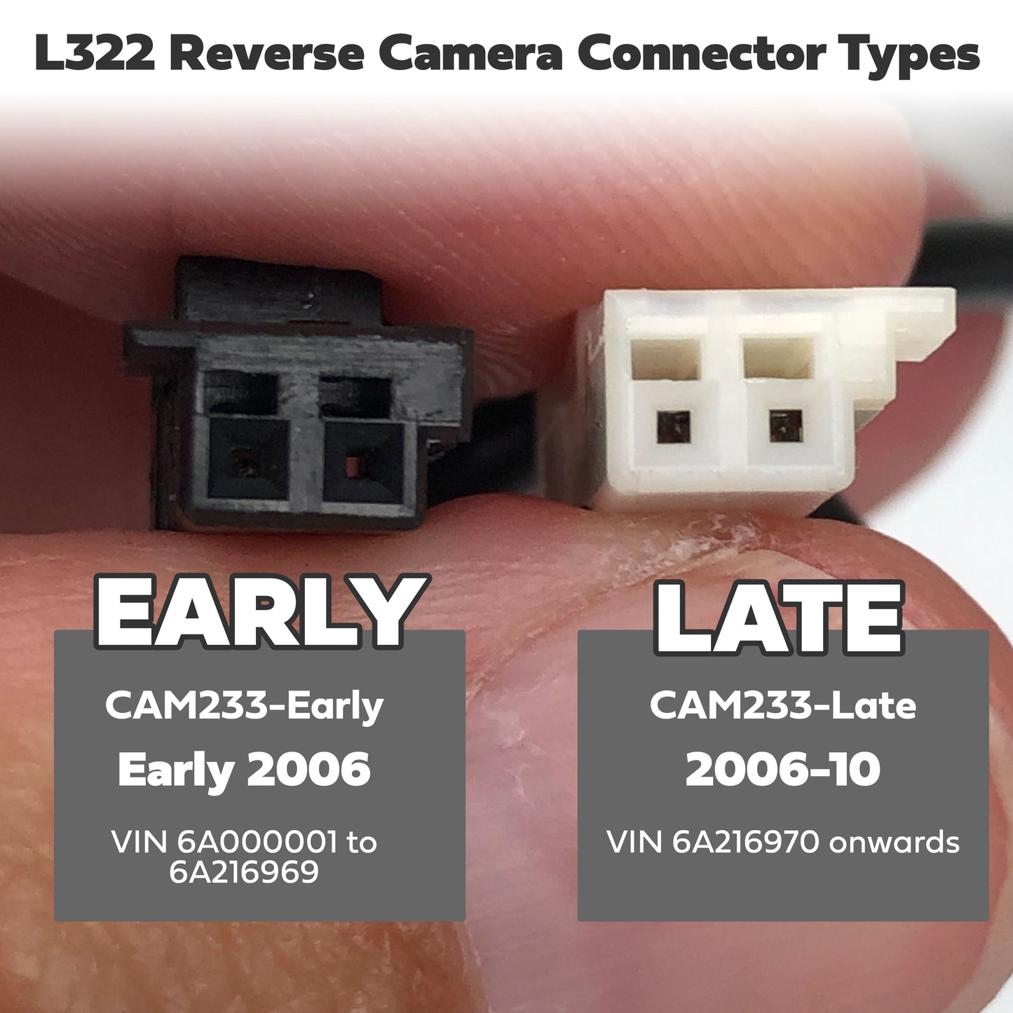 Reversing Camera for Range Rover L322 - Late 2006-09 Type - HSX