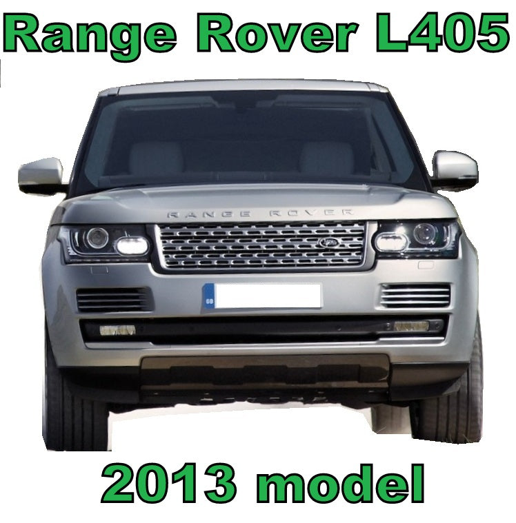 Front Grille - Full Gloss Black - for Range Rover L405