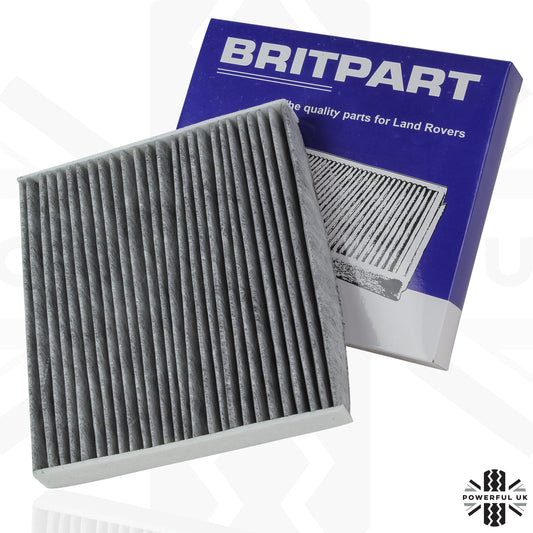 Replacement Cabin Pollen Filter for Range Rover L405 - Carbon Type