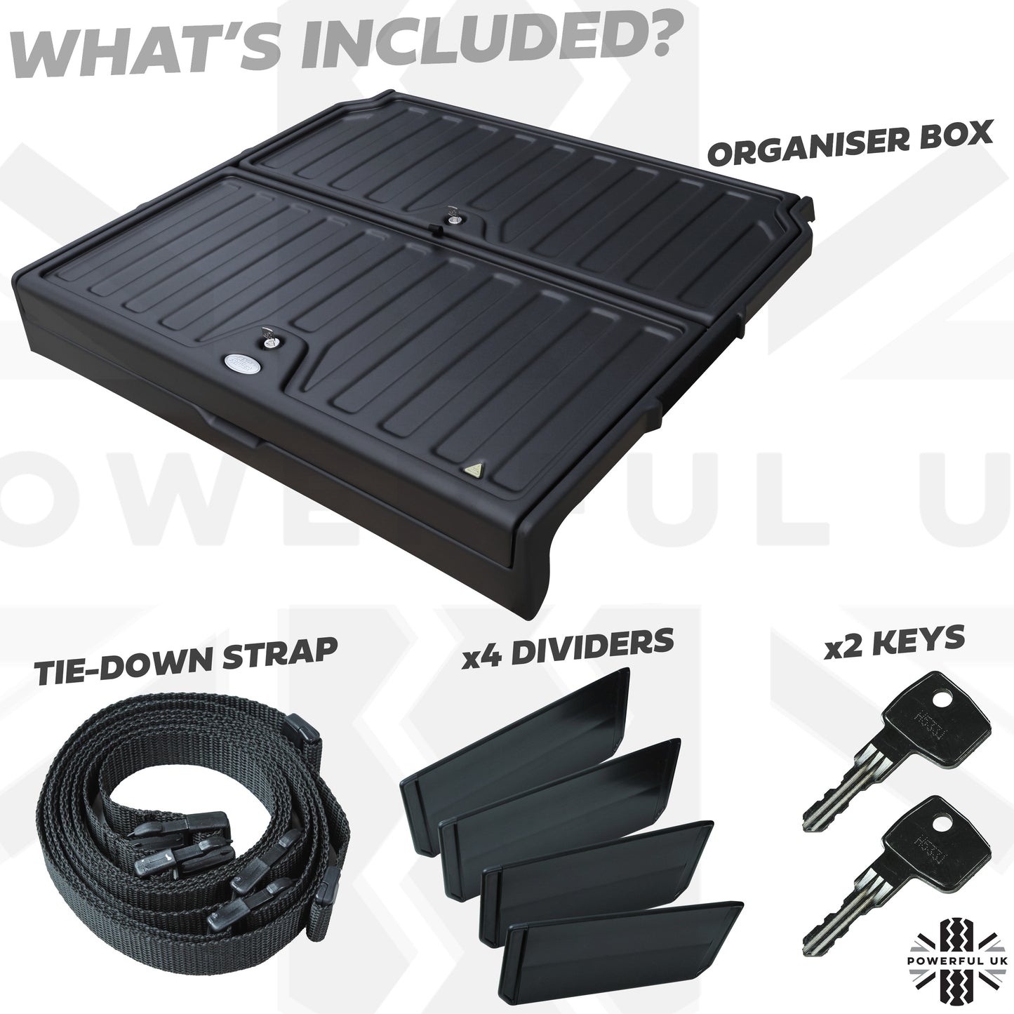 Boot Loadspace Organiser Box (Genuine) for Land Rover Discovery 5